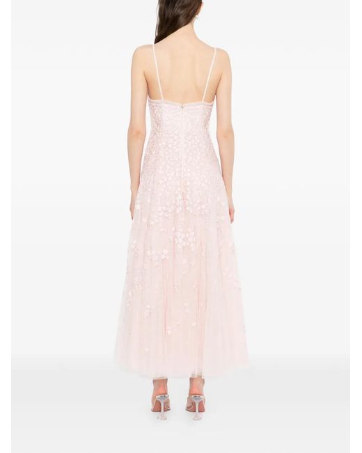 Needle & Thread Pink Maeva Cami Ankle Gown