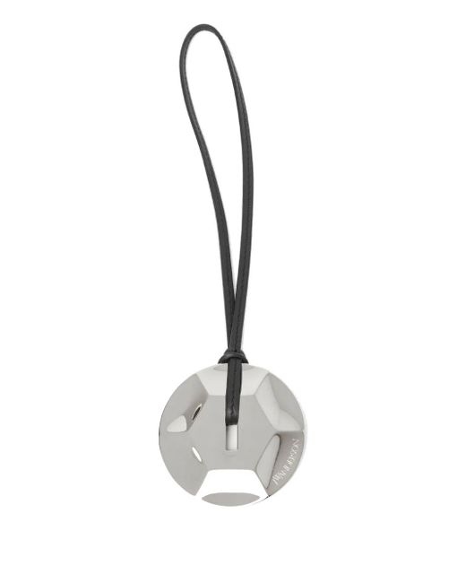 J.W. Anderson White Sequin-Style Steel Charm