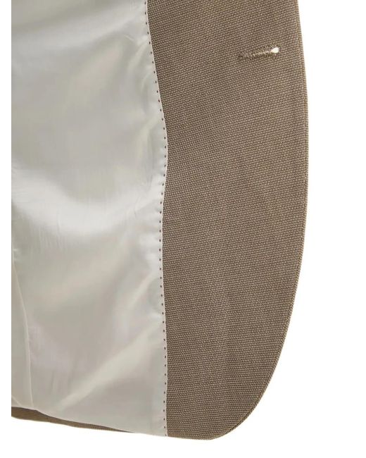 Blazer con botones HUGO de hombre de color Natural