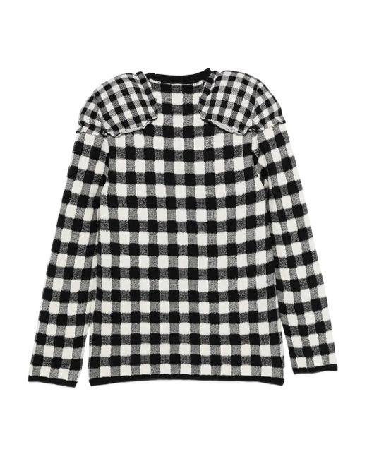 Comme des Garçons Black Checked Top