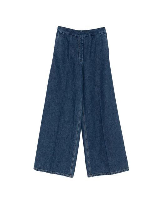 Forte_forte Blue Wide-Leg Jeans