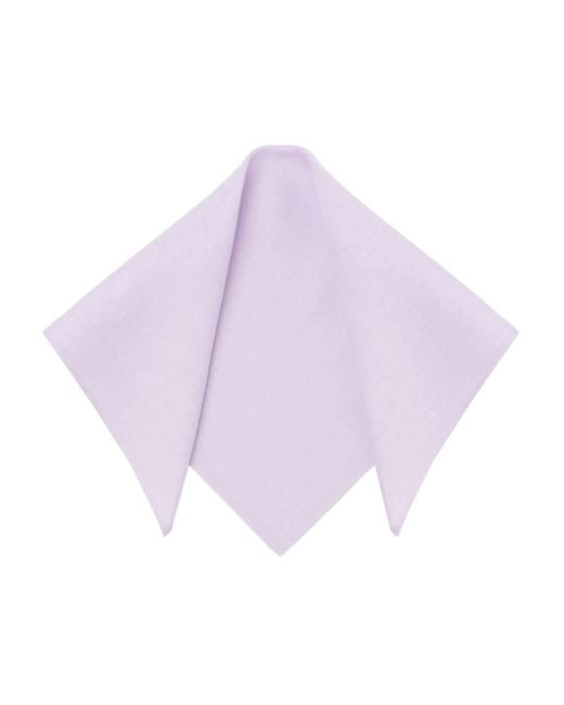 Pantalones Cortos Con Dobladillo De Volantes Sleeper de color Purple