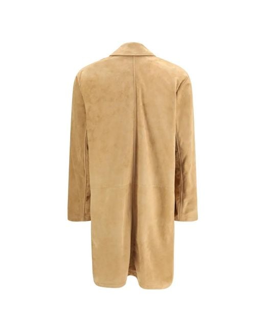 S.w.o.r.d 6.6.44 Metallic Button Suede Coat