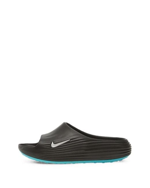 Nike Black Reactx Rejuven8 Slides for men