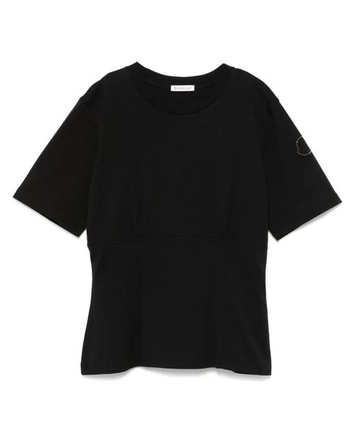 T-Shirt Con Logo di Moncler in Black