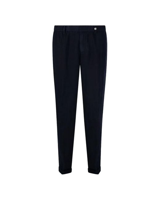 Myths Blue Elasticated-Waist Trousers for men