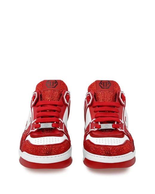 Philipp Plein Red Moon Walker Low-Top Sneakers for men