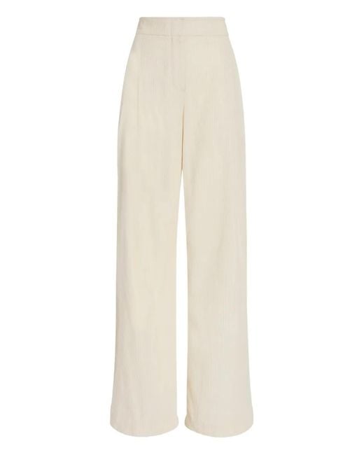 Proenza Schouler White Aria Corduroy Trousers