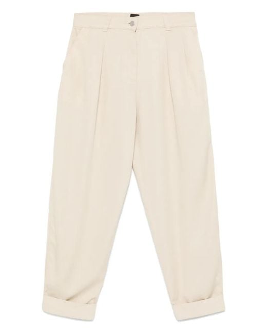 Boss White Twill Trousers