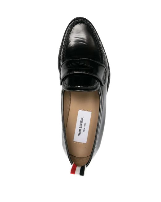 Thom Browne Black Flat Shoes