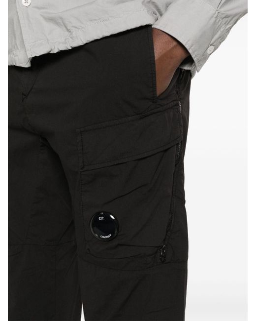 Pantalones cargo 50 Fili C P Company de hombre de color Black