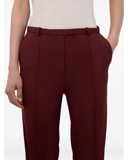 Loulou de Saison ストレートパンツ Red