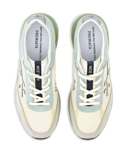 Premiata White Moerun7300 Trainers for men