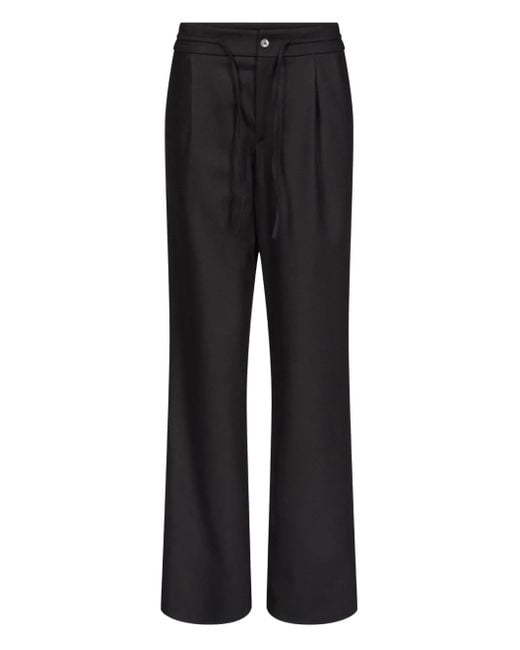 Loulou de Saison Harlem ドローストリング パンツ Black