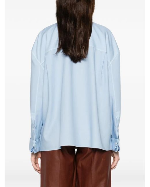 Loewe Blue Long-Sleeve Shirt