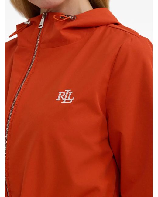 Ralph Lauren Red Veste À Capuche