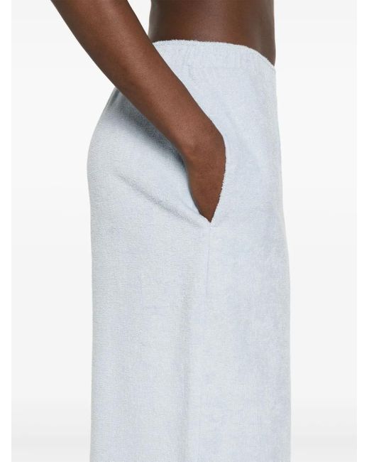 A.M.G White Cotton Trousers