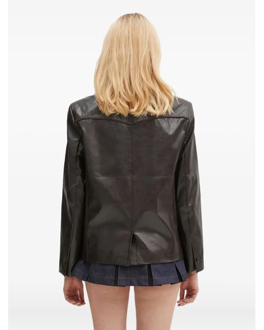 ANDERSSON BELL Black Cropped Jacket