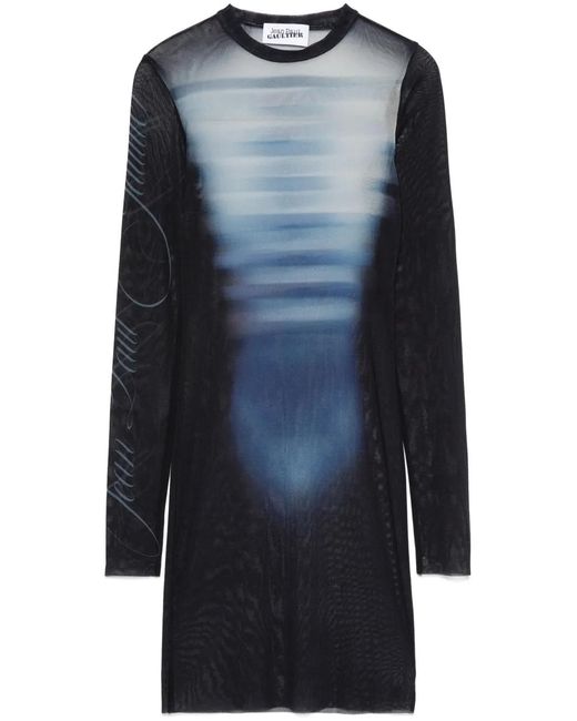 Jean Paul Gaultier Blue The "Le Short Dress