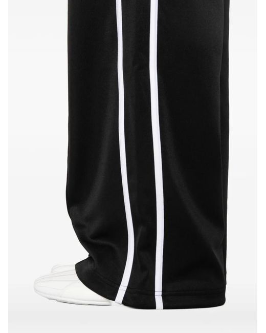 Amiri Black Side-Stripe Track Pants
