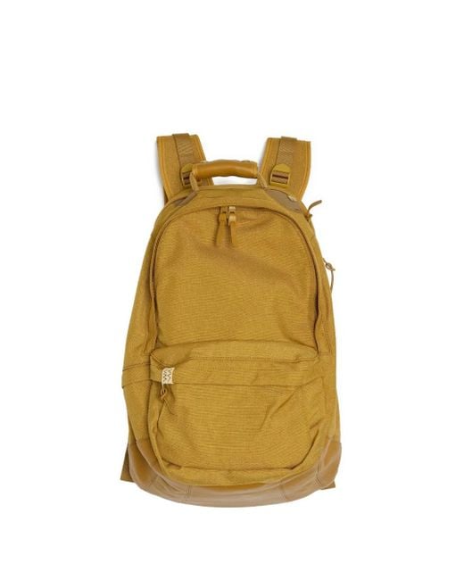 Visvim Strukturierter Rucksack Aus Canvas in Yellow für Herren