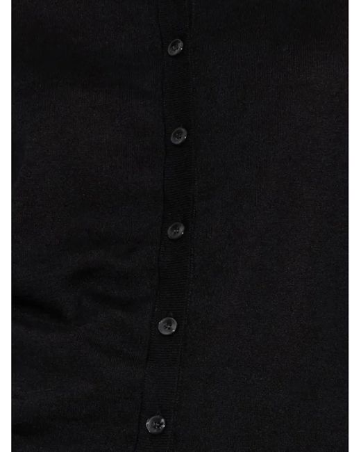 Dolce & Gabbana Button-Up Vest Met Print in het Black