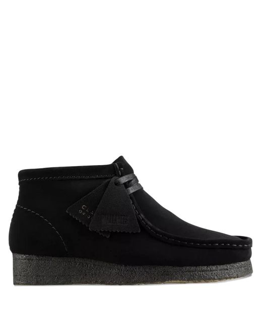 Clarks Black Wallabee Boots