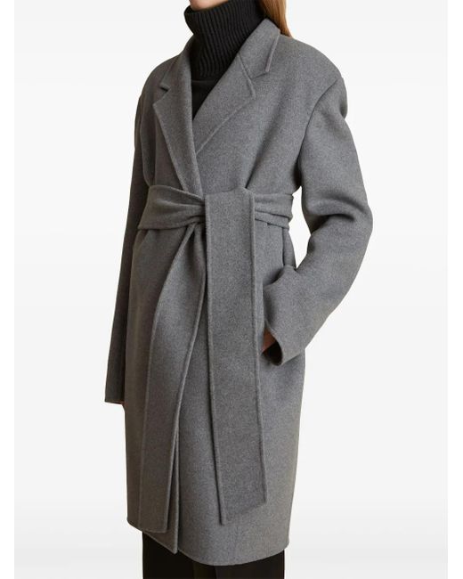 Khaite Gray Annly Coat