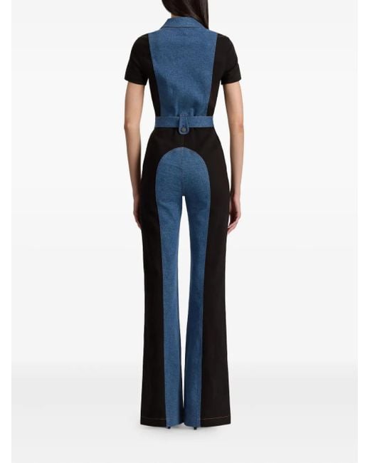 Combinaison Gorgeous À Fermeture Zippée Alice + Olivia en coloris Blue