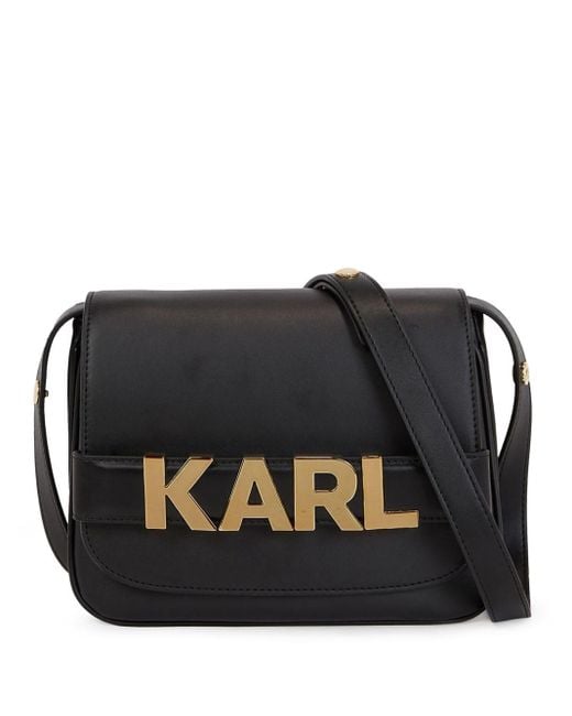 Karl Lagerfeld Black K/letters Cross Body Bag