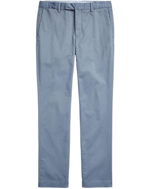 Polo Ralph Lauren Straight-Leg-Hose mit Logo-Etikett in Blue für Herren