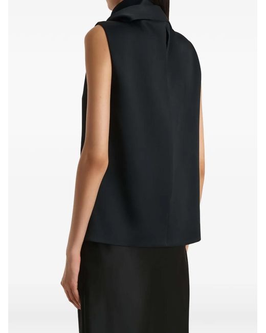Khaite Black Loe Top
