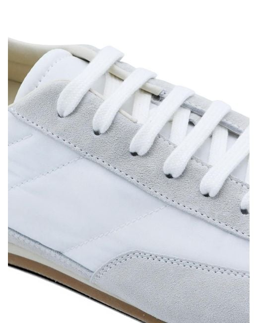 Common Projects White Lace-Up Sneakers
