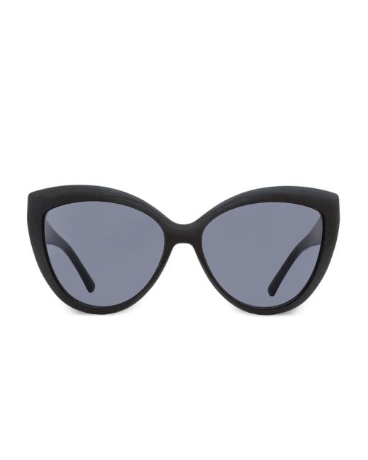 Jimmy Choo Blue Sinnie Cat-Eye Sunglasses