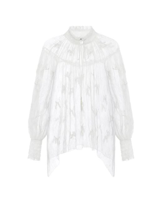 Elisabetta Franchi White Blouse
