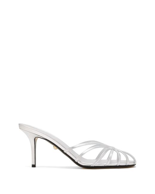 ALEVI White Mules 75Mm