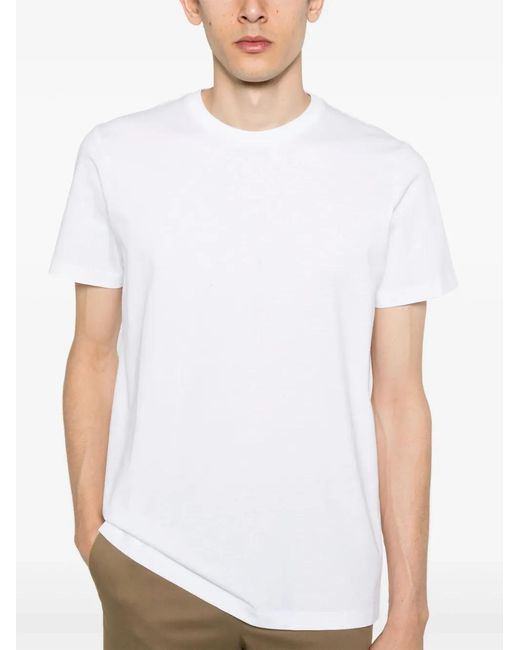 Peserico T-Shirt Mit Logo-Print in White für Herren