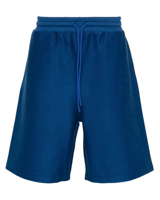 Short De Sport À Logo Embossé Moncler pour homme en coloris Blue