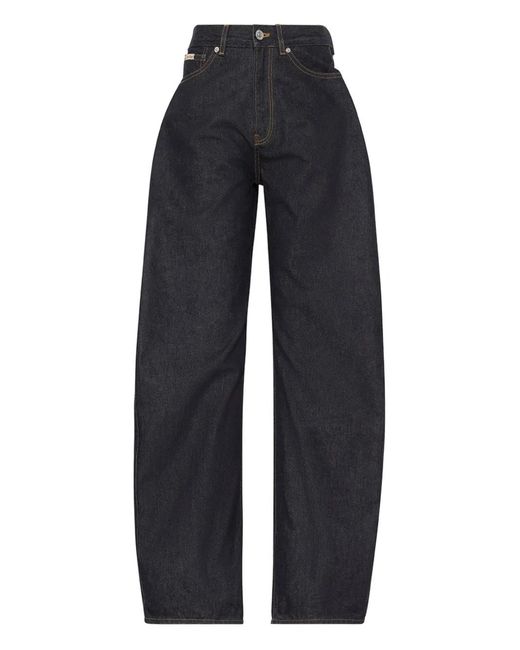 Calvin Klein Blue Five-Pocket Jeans