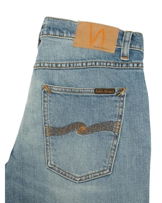 Vaqueros Solid Ollie Nudie Jeans de hombre de color Blue