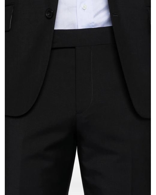 Paul Smith Black Flap-Pocket Suit for men