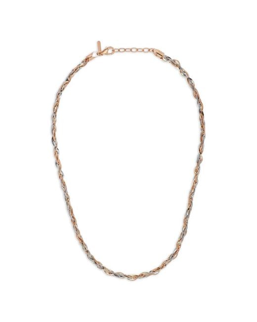 Desmo Metallic Weave Necklace