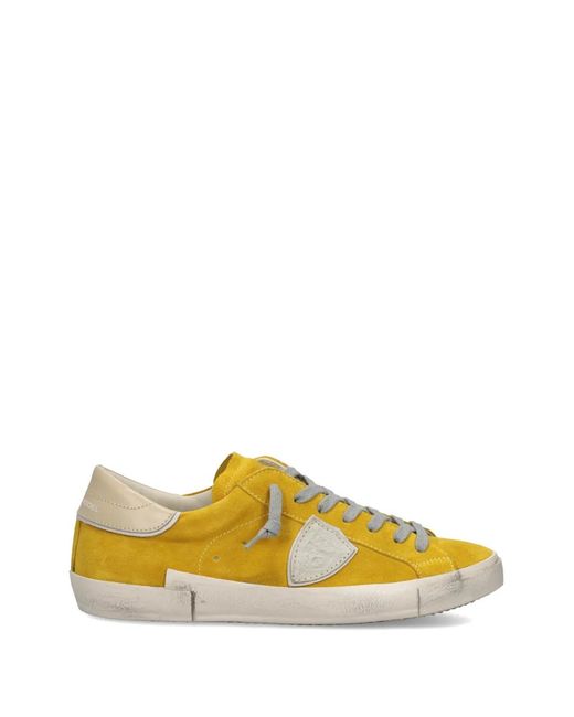 Philippe Model Yellow Baskets Prsx En Cuir for men