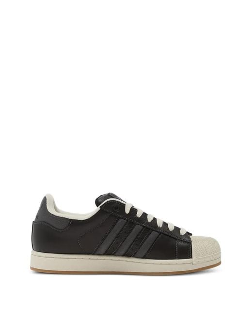 Adidas Black Superstar Ii Sneakers