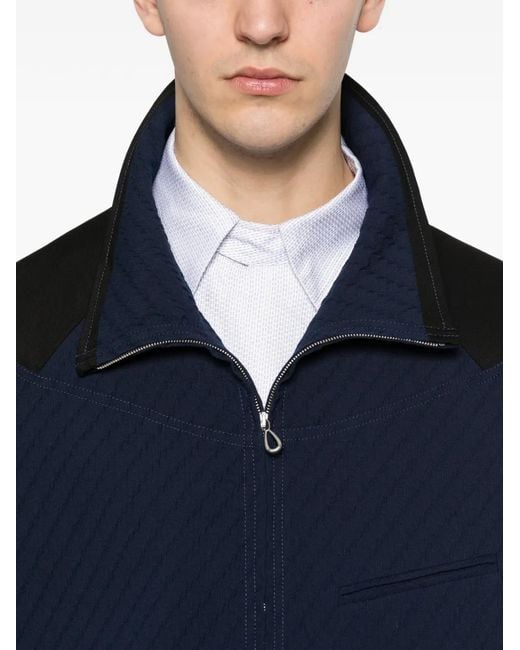 Kiko Kostadinov Veste Noro Texturée in Blue for Men | Lyst
