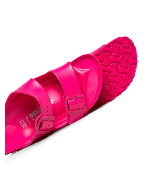 Birkenstock Pink Arizona Buckle-Fastening Sandals