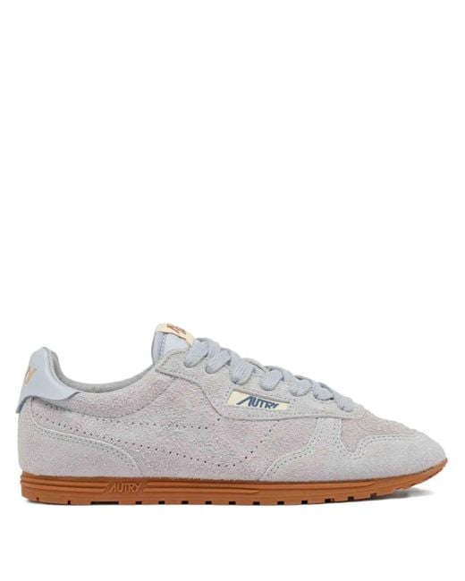 Autry White Windspin Sneakers for men
