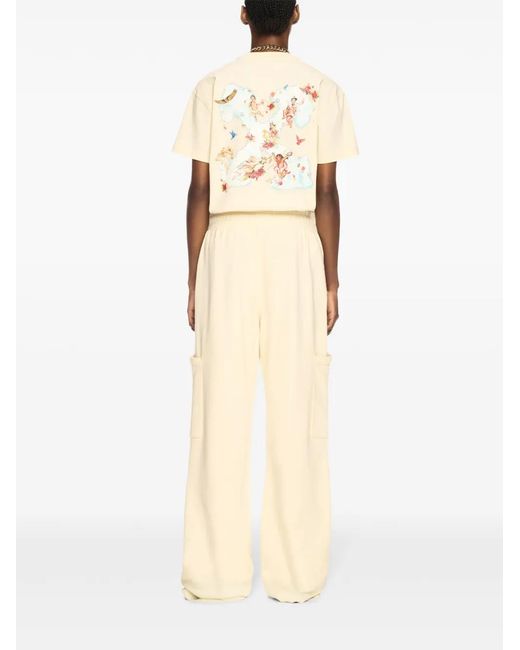 Off-White c/o Virgil Abloh Natural Bookish New Track Pants