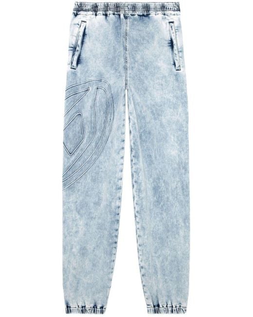 DIESEL Blue D-lab Tapered Jeans