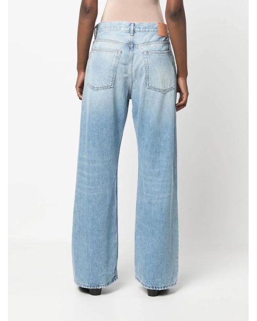 Vaqueros Anchos Acne de color Blue
